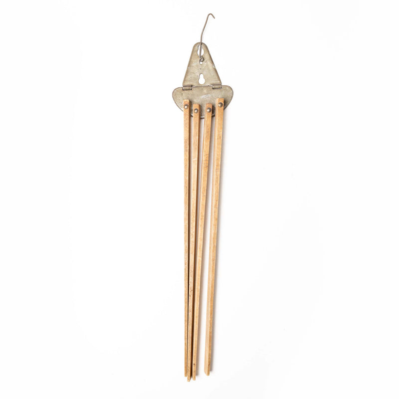 Wooden Four Arm Wall Mount Clothes Dryer