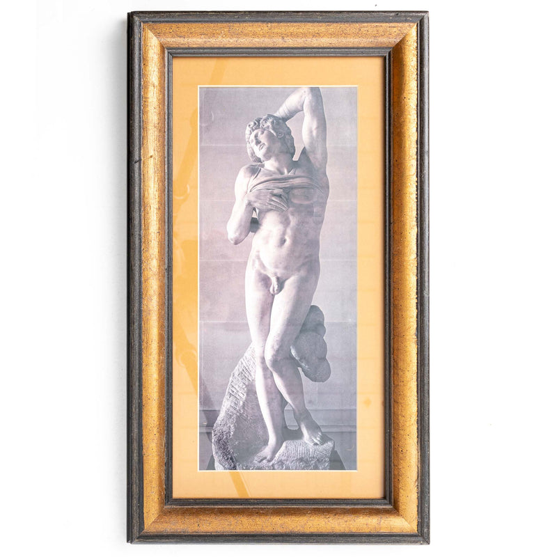 Framed Picture of Marble Statue (Front)