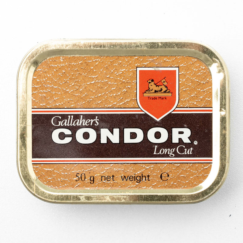 Gallaher's Condor Tobacco Tin - Rectangular, Long Cut, Leather Look
