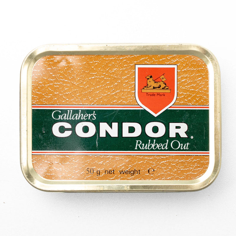 Gallaher's Condor Tobacco Tin - Rectangular, Rubbed Out, Leather Look