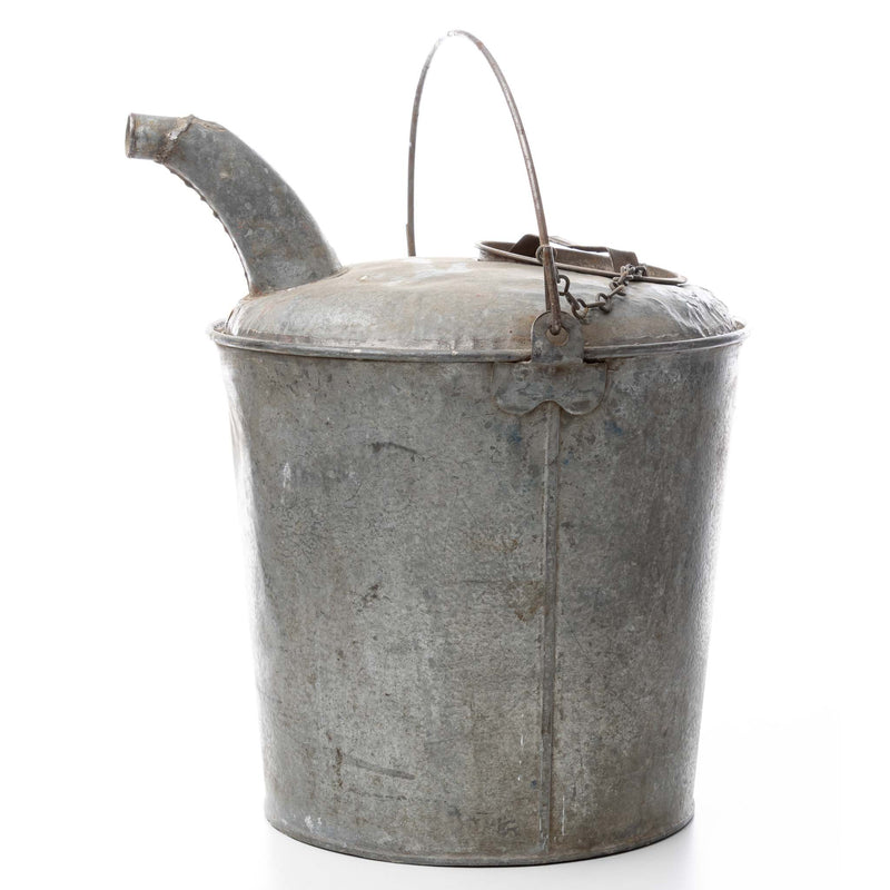 Galvanized Gas Can