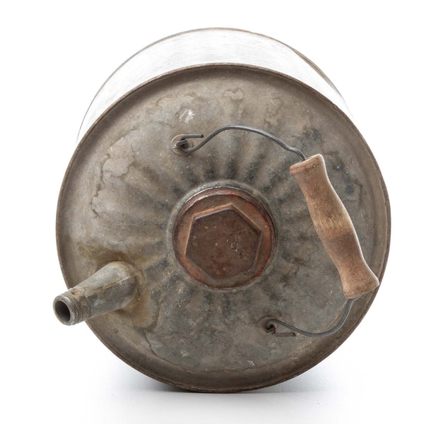 Galvanized Gas Can - Wood Handle