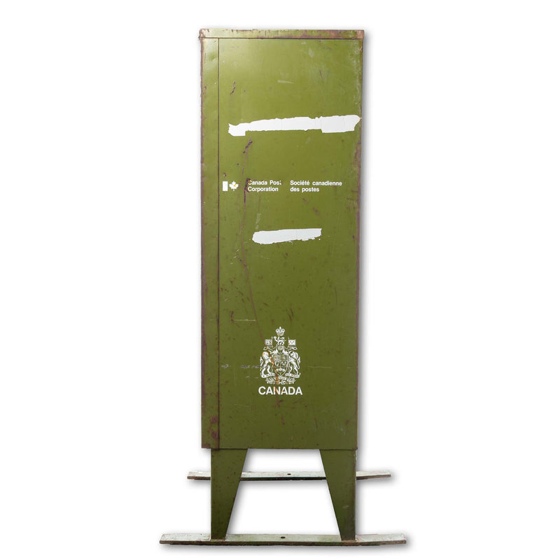 Green Canada Post Mailbox