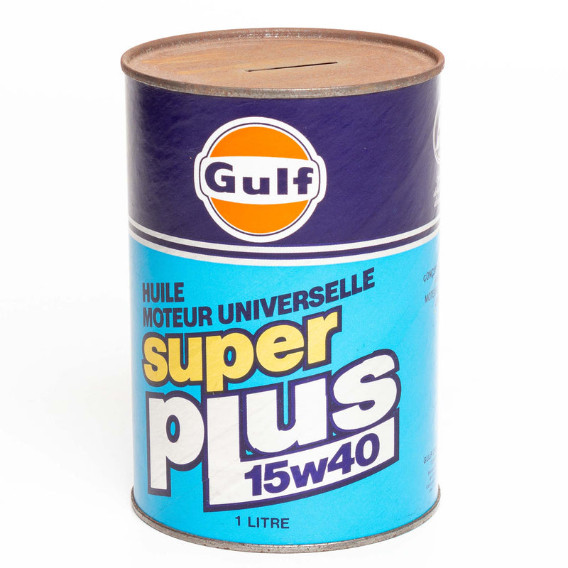 Gulf Super Plus 15w40 Motor Oil Can - 1 Qt.