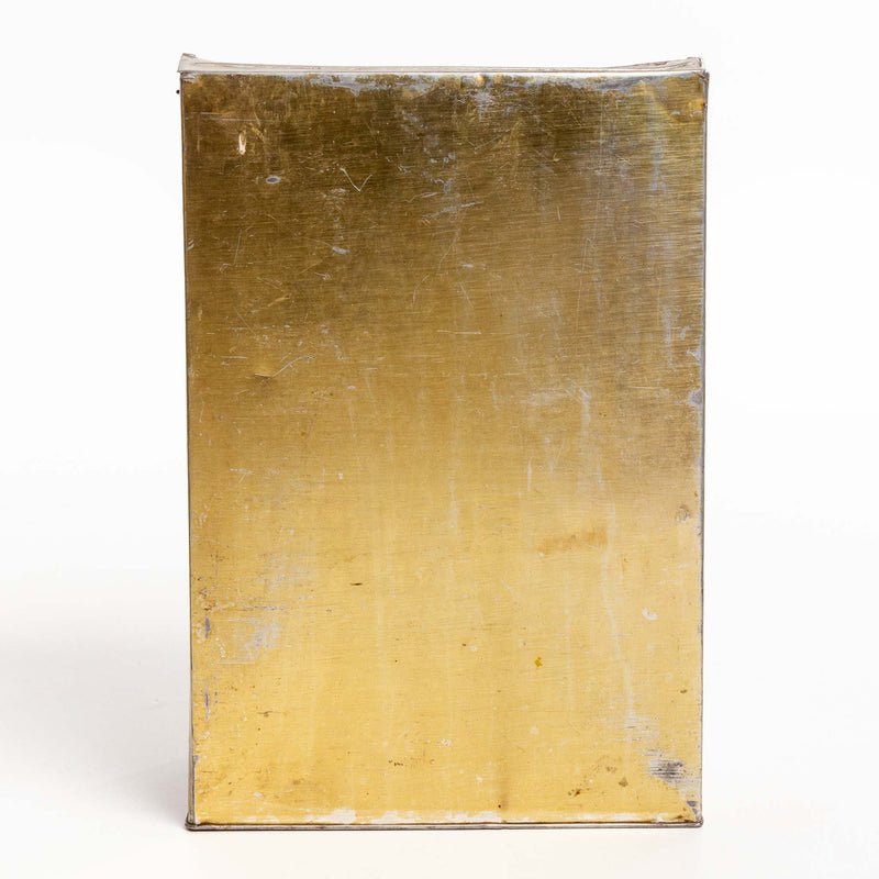 Orange Hinged Lid Riley's Toffee Tin