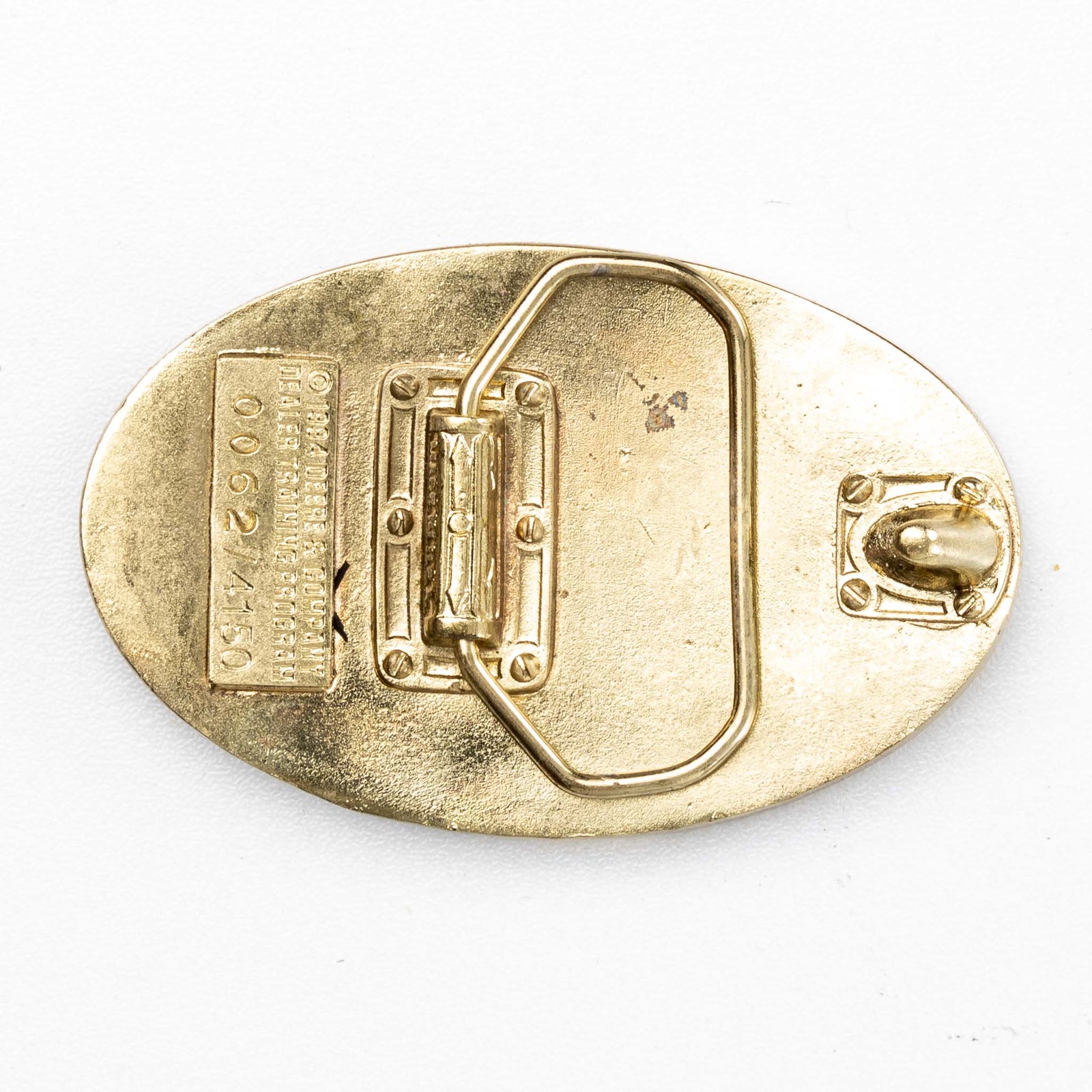 John deere belt buckle clearance
