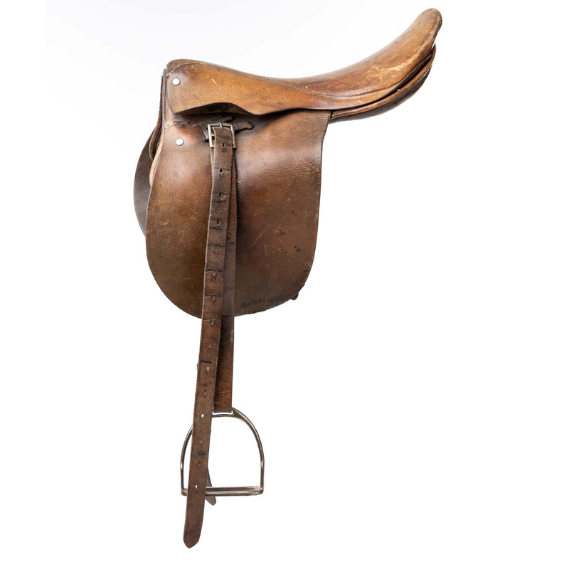 Leather Hunting & Polo Saddle