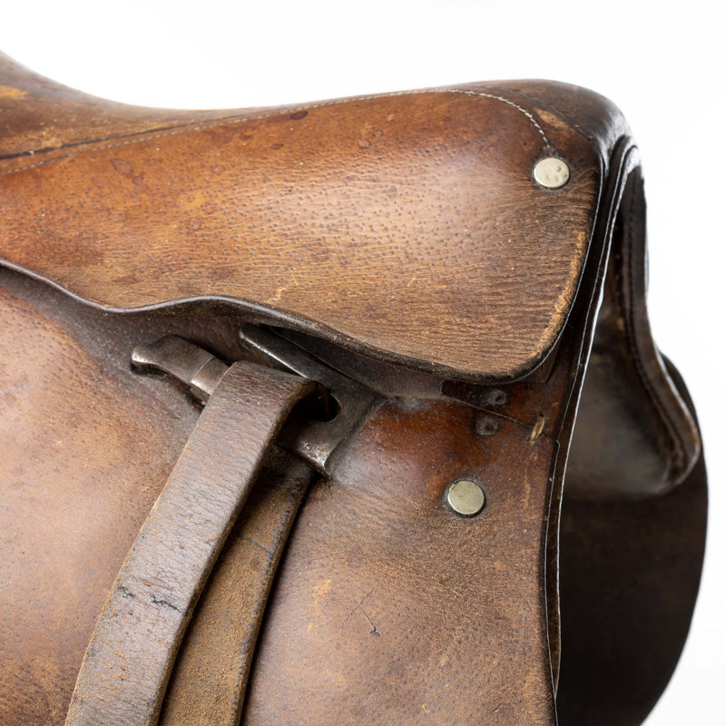 Leather Hunting & Polo Saddle
