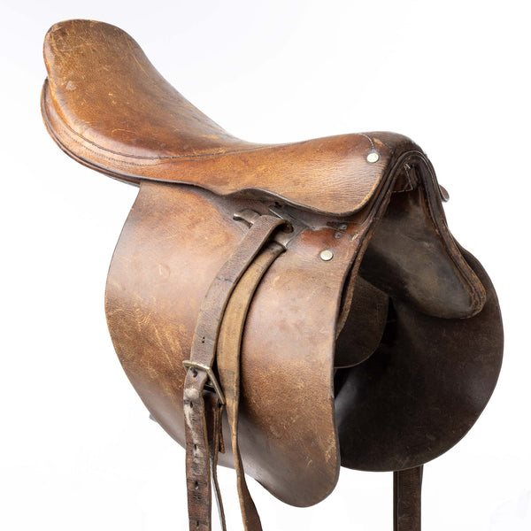 Leather Hunting & Polo Saddle