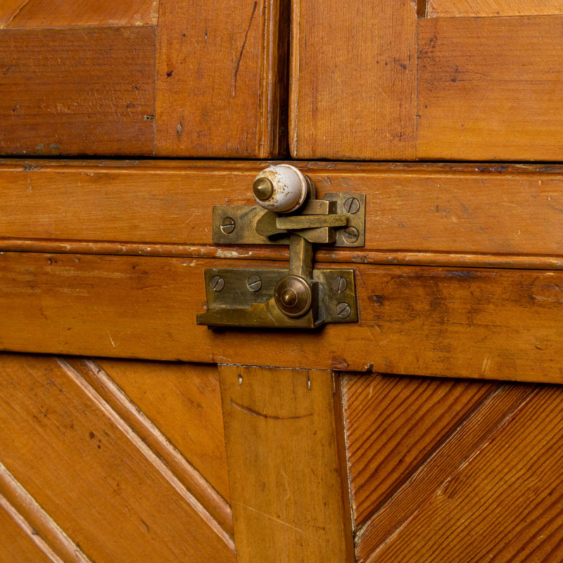 Pine Cupboard Brass Hardware C1890 (One Piece)