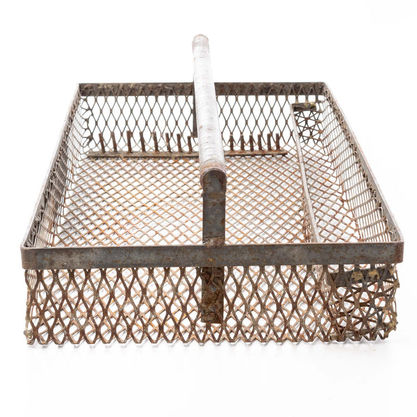 Industrial Metal Mesh Basket Tray