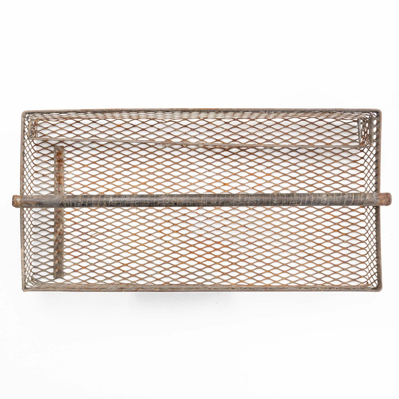 Industrial Metal Mesh Basket Tray