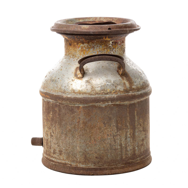 Metal Cream Can with Lid