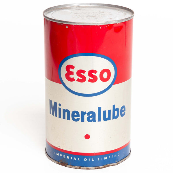 Esso "Mineralube" Motor Oil Can