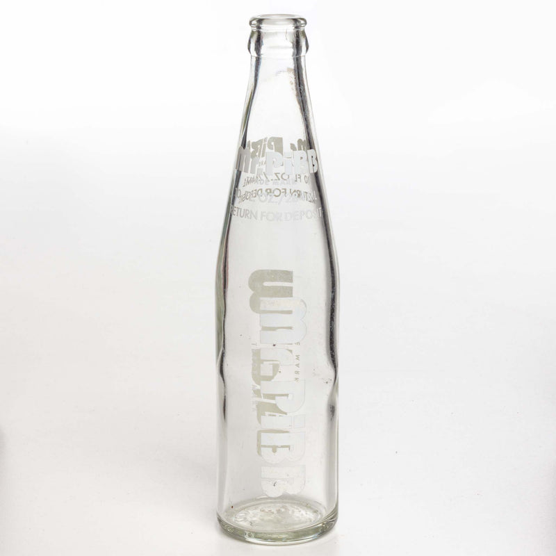 Mr. Pibb Glass Bottle