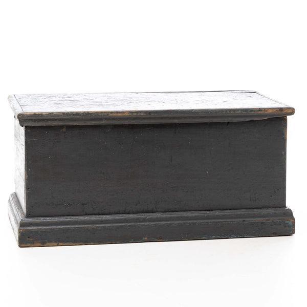 Grey Painted Pine Blanket Box