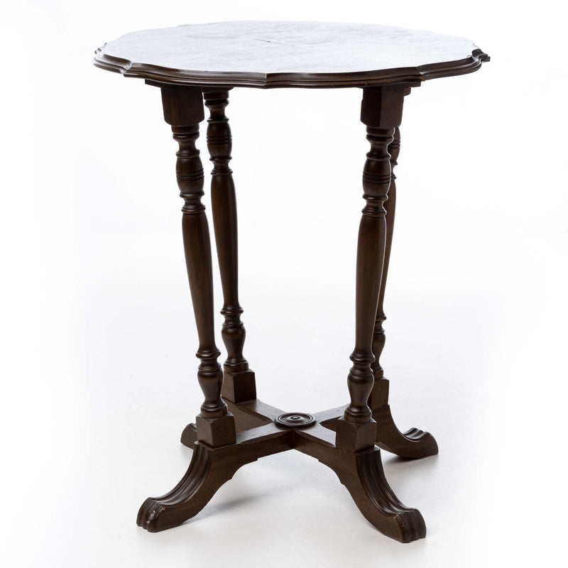 Parlour Table with Walnut Veneer Top