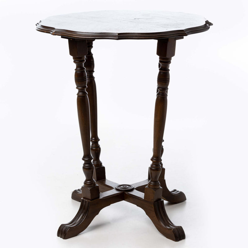 Parlour Table with Walnut Veneer Top