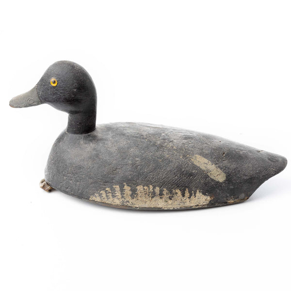 Primitive Black Duck Decoy