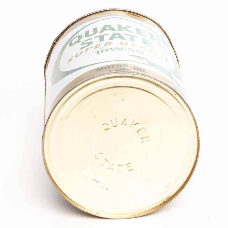 Quaker State Super Blend Oil Can 1 Qt No Top