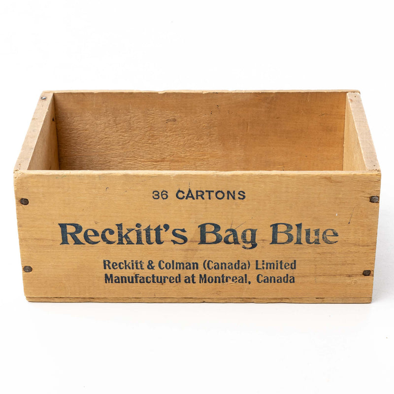 Reckitt's Bag Blue Box