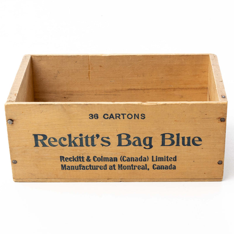 Reckitt's Bag Blue Box