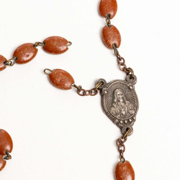 Seed Shaped Rosary Beads