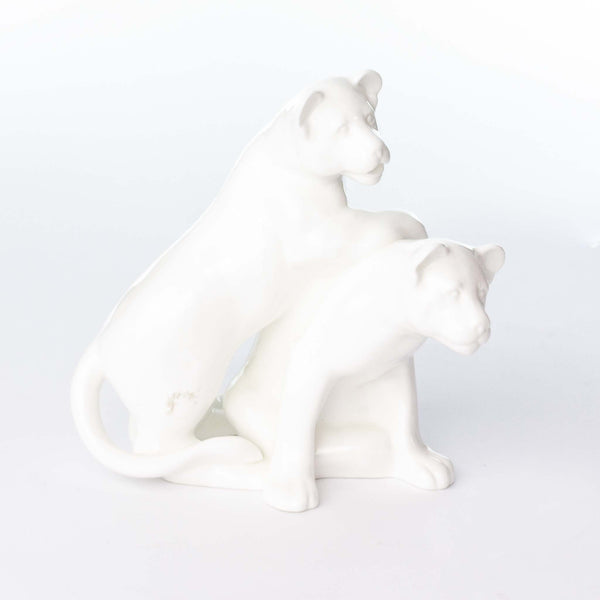 Royal Doulton "Playful" Lion Cubs Figurine