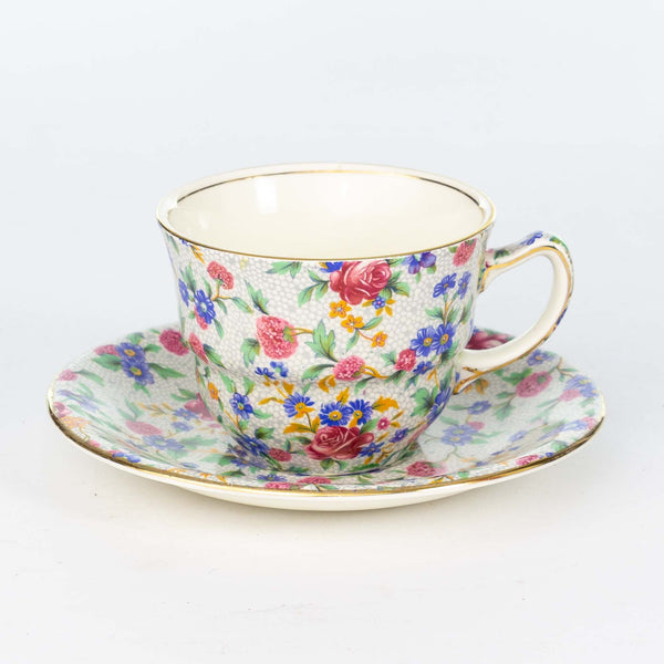 Royal Winton Cottage Chintz Cup Saucer