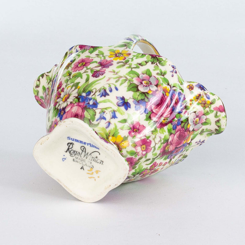 Royal Winton "Summertime" Basket Dish