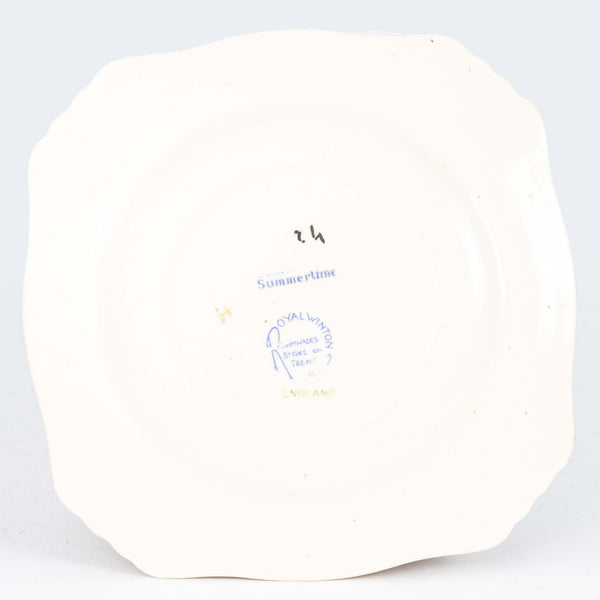 Royal Winton 6" Bread & Butter Plate Summertime