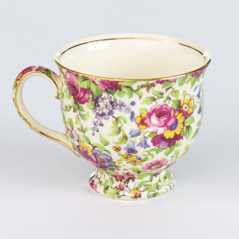 Royal Winton "Summertime" Cup & Saucer (Chipped)