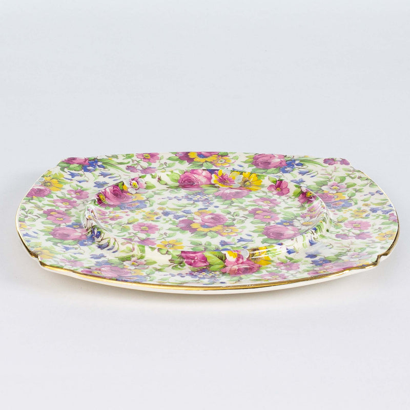 Royal Winton "Summertime" Butter Dish Plate