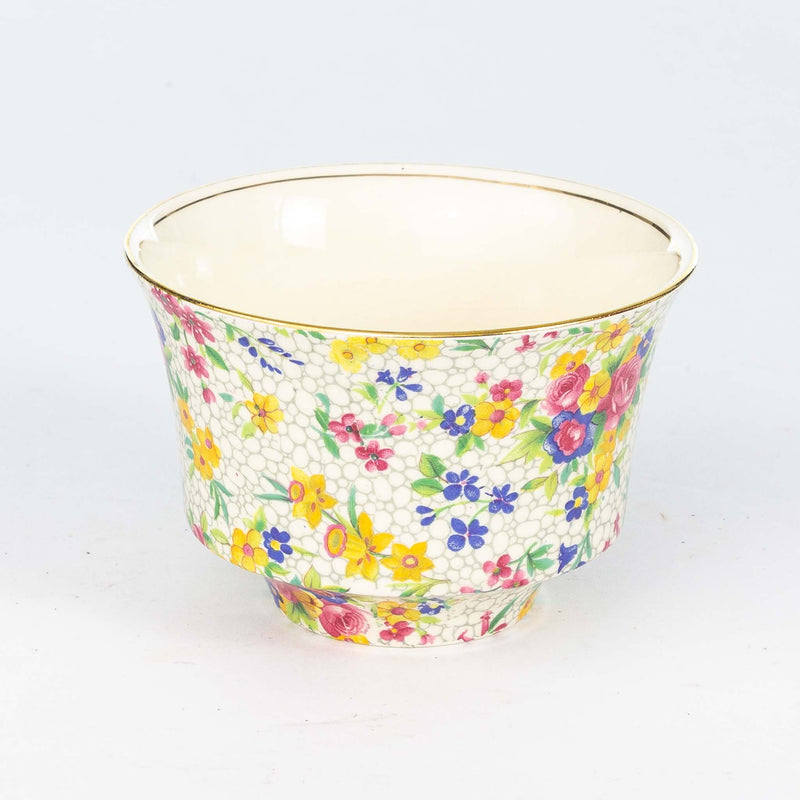 Royal Winton "White Fireglow" Teacup & Saucer