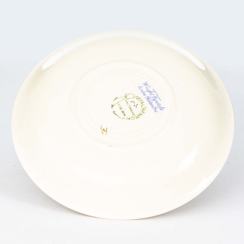 Royal Winton White Fireglow Teacup & Saucer