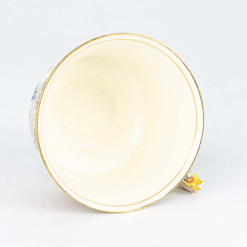 Royal Winton White Fireglow Teacup & Saucer