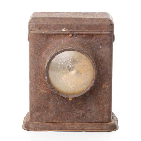 Rusty Lantern with Lens