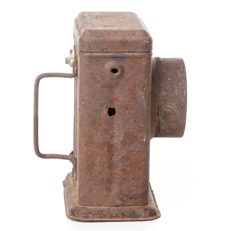 Rusty Lantern with Lens