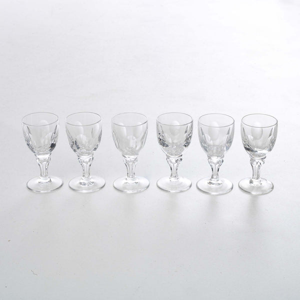 Crystal Liqueur Glasses (Set of 6)