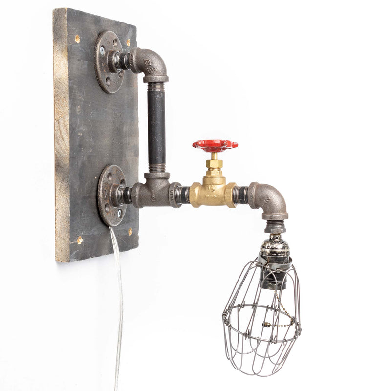 Single Gas Pipe Lamp