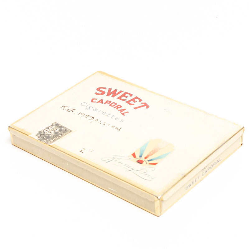 Sweet Caporal Flat Cigarette Tin