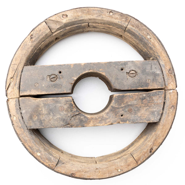 Two-Piece Wooden Wheel