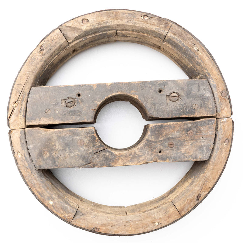 Two-Piece Wooden Wheel