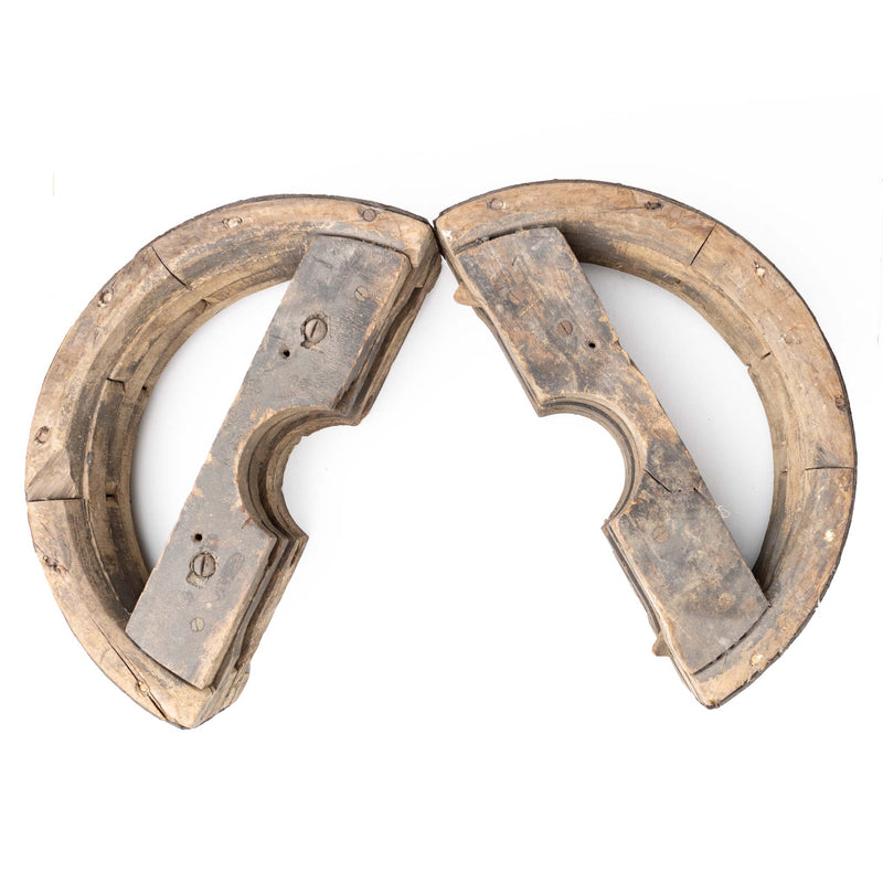 Two-Piece Wooden Wheel