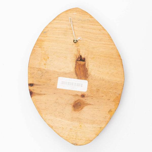Giraffe on Wood Shield