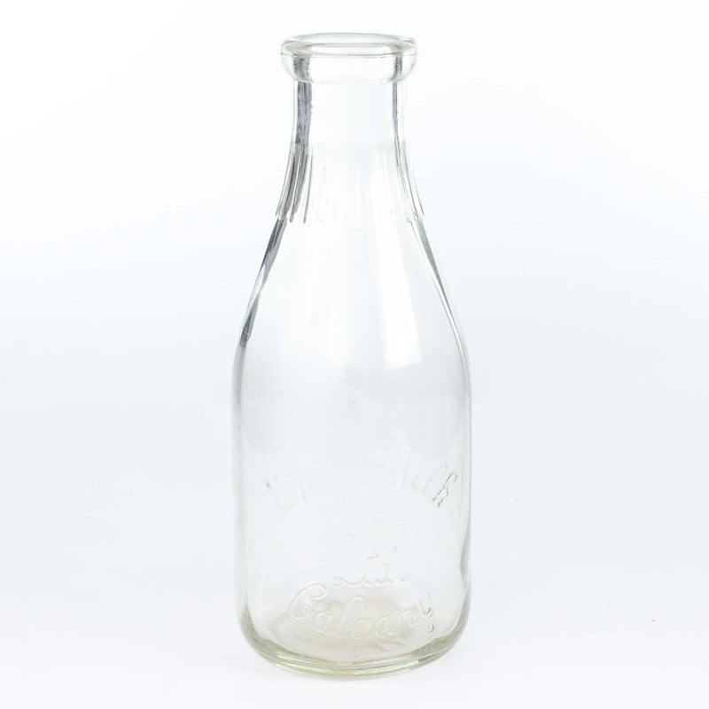 Union Co Ltd Calgary Round Quart Milk Bottle