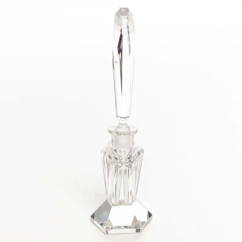 Large Clear Crystal perfume bottle
