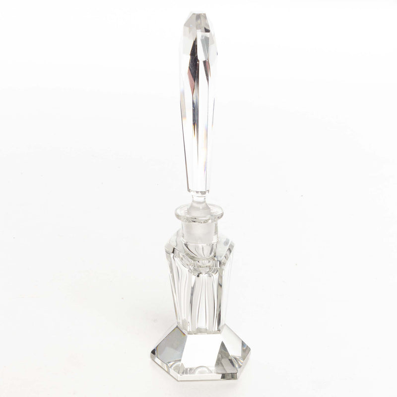Large Clear Crystal perfume bottle