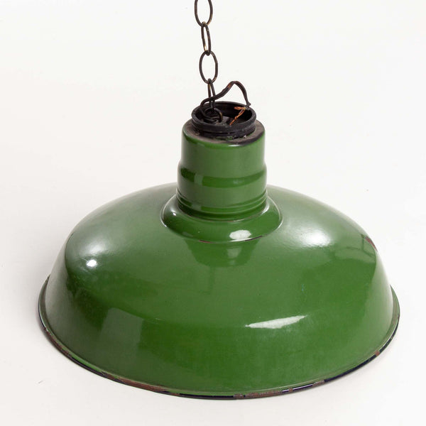 Green Enamel Light