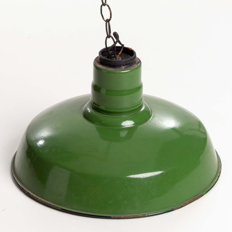 Green Enamel Light